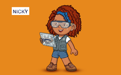 Nicky é escolhida como mascote oficial da SBPC Jovem
