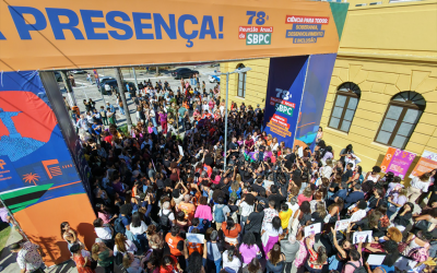 Abertura da ExpoT&C e Ato Contra o Feminicídio marcam primeiro dia da SBPC